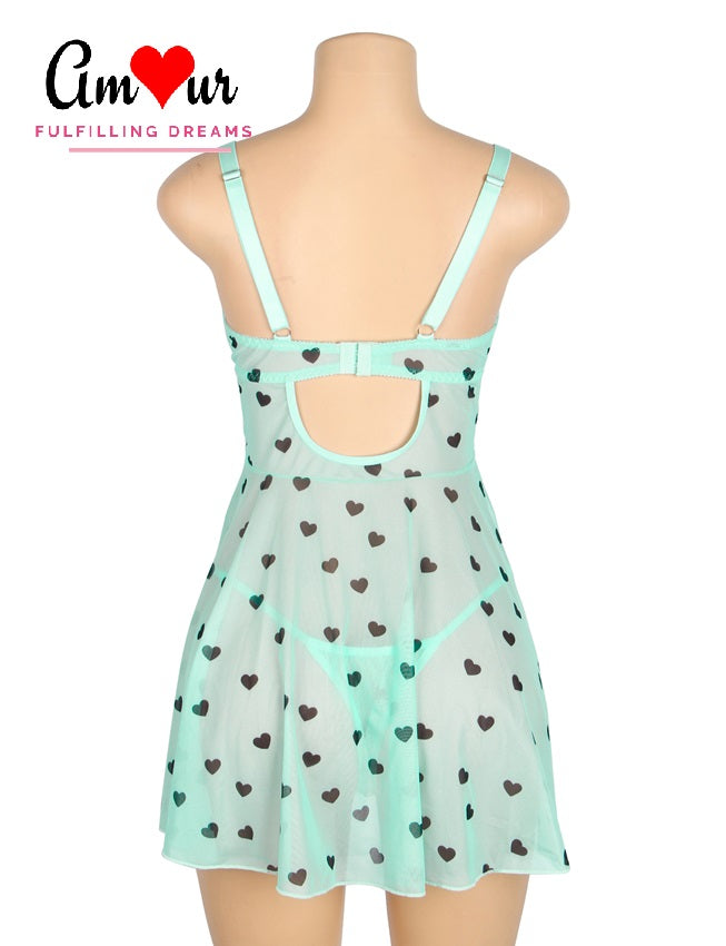 Hearts-A-Flutter Sexy Babydoll Dress