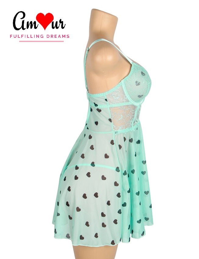 Hearts-A-Flutter Sexy Babydoll Dress