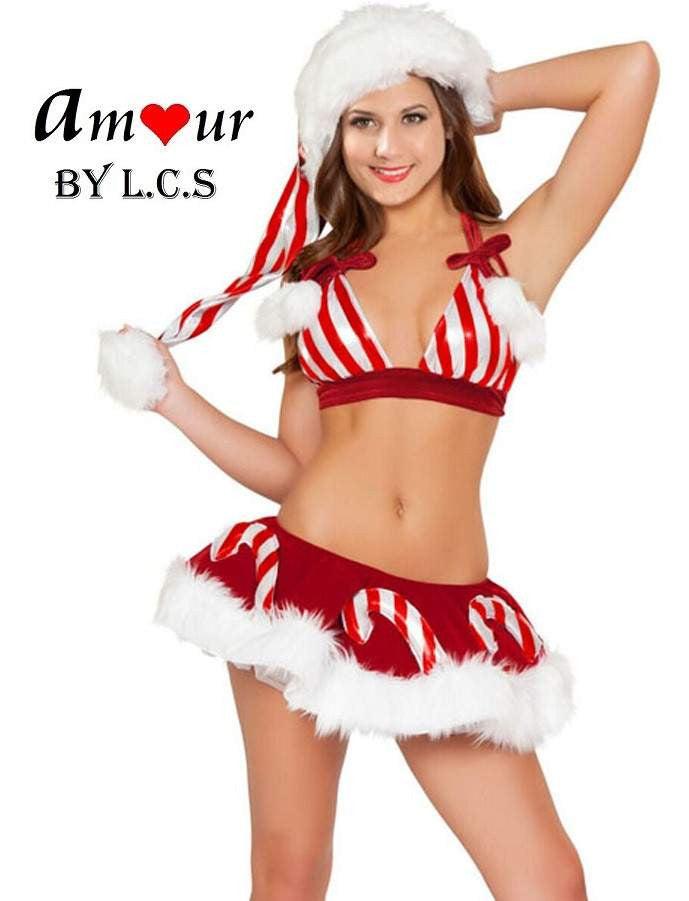 Christmas Cheerleader Costume Lingerie Set Amour Lingerie Christmas Cheerleader Costume Lingerie Set Amour Lingerie