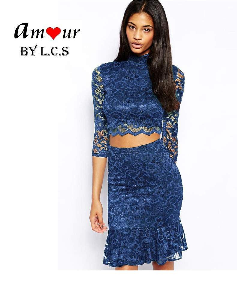 Lace skirt party sales