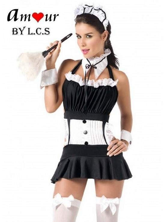 Sexy Bareback Maid Costume Lingerie Amour Lingerie Sexy Bareback Maid Costume Lingerie Amour Lingerie