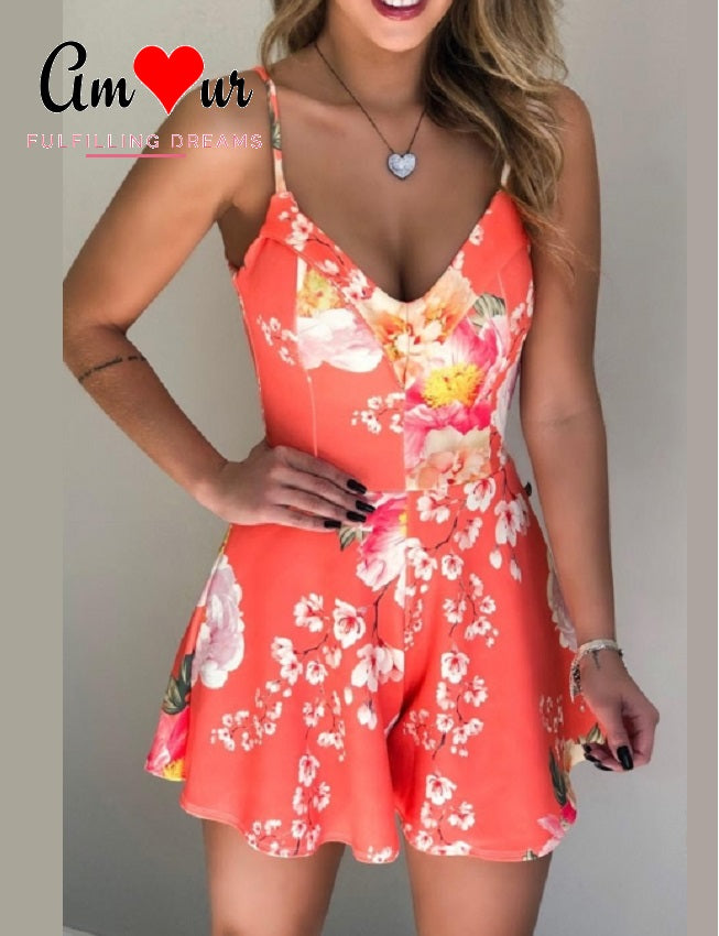 Gleeful Romantic Summer Vibe Playsuit