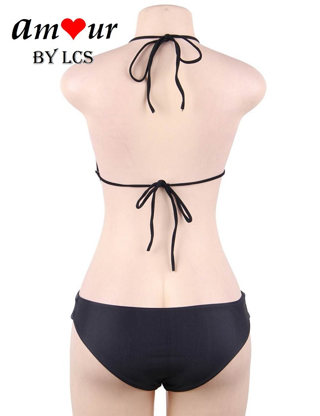 Charming Fashionable Floral Print Swimwear