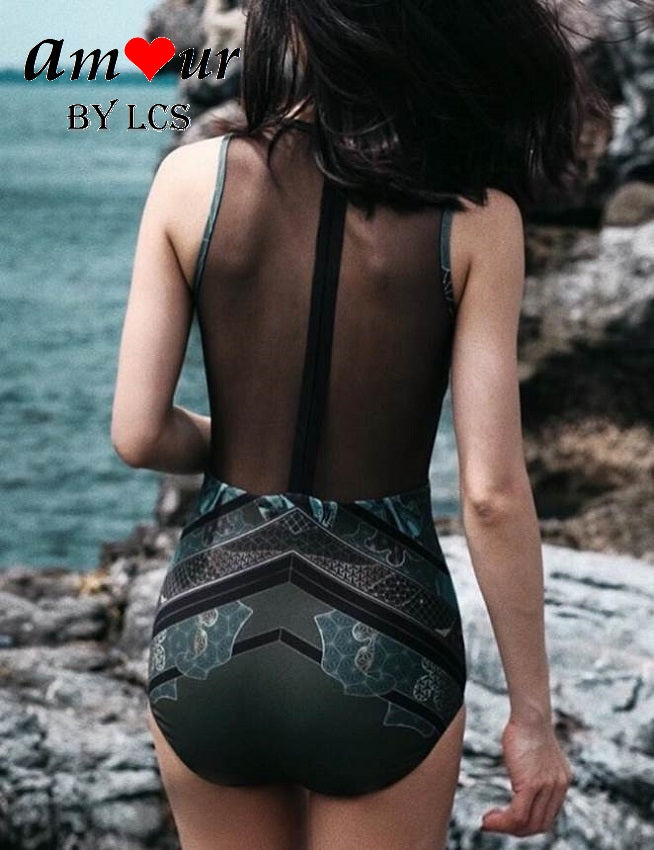 Refined Fukinsei Japanese Print Swimwear