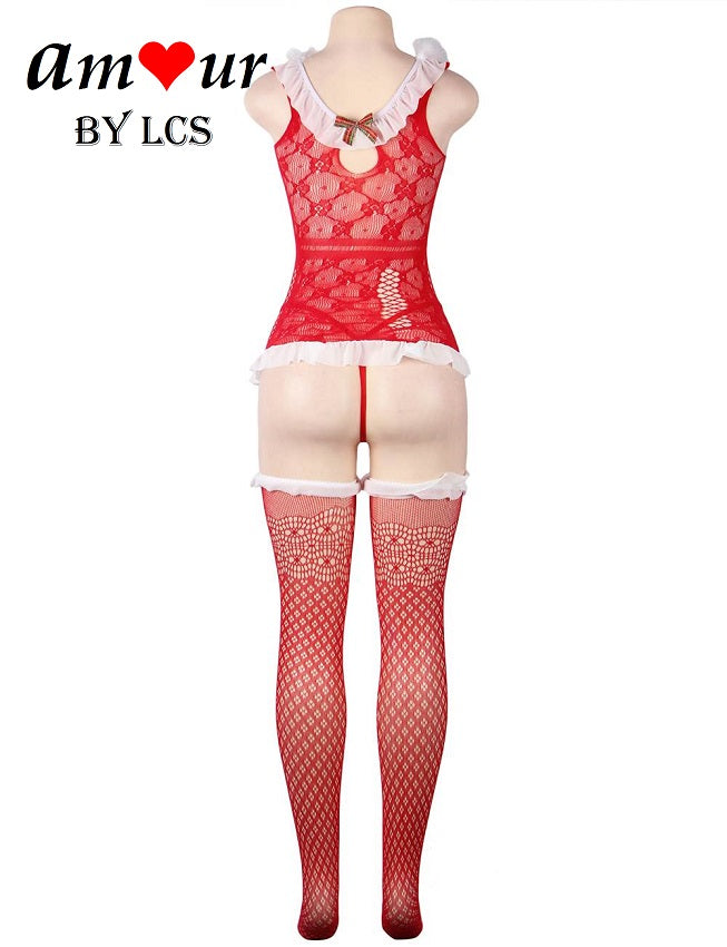 Ultra Sexy Christmas Reindeer Mini Babydoll