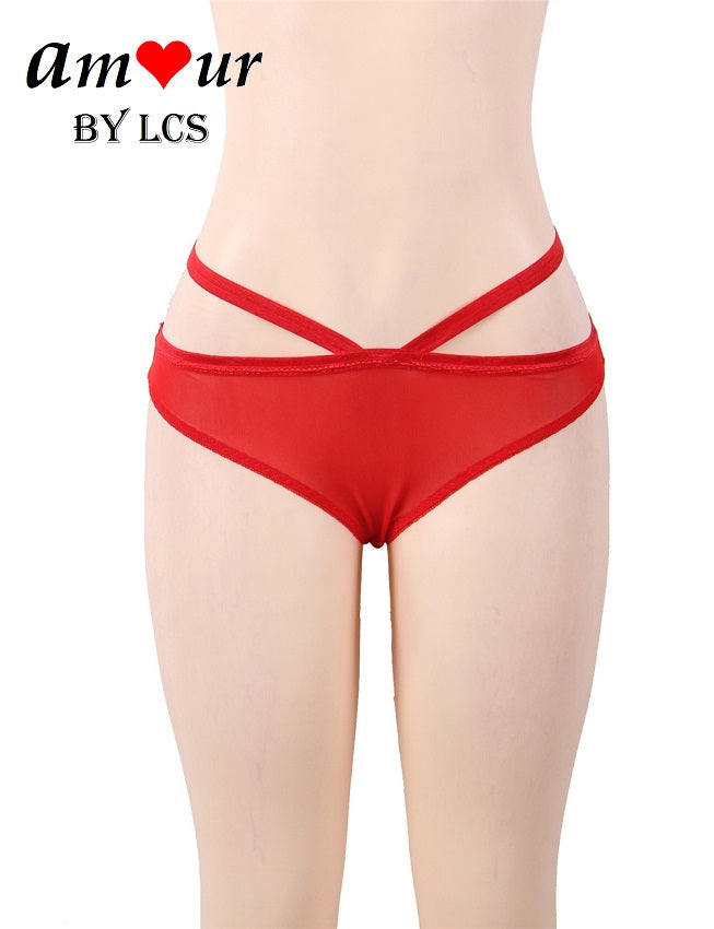 Passionately-In-Love Halter Open Back Babydoll