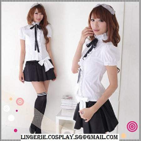 [sexy japanese student uniform] - AMOUR Lingerie