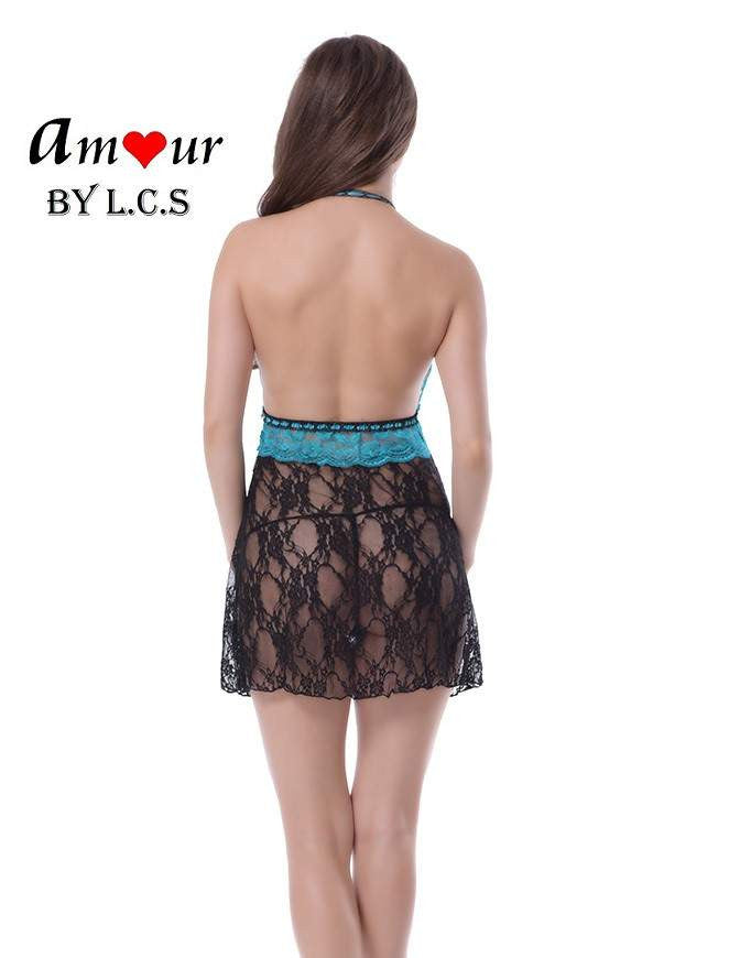 [sexy lace bareback babydoll] - AMOUR Lingerie
