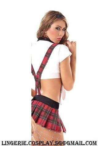 [erotic school girl costume] - AMOUR Lingerie