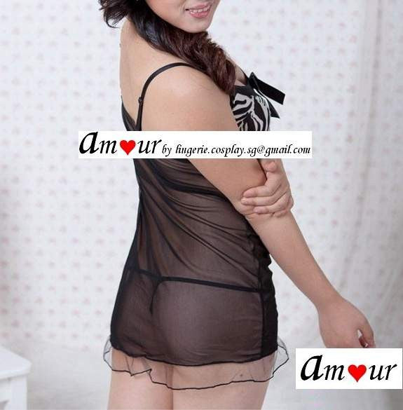 [sexy sheer lace chemise lingerie] - AMOUR Lingerie