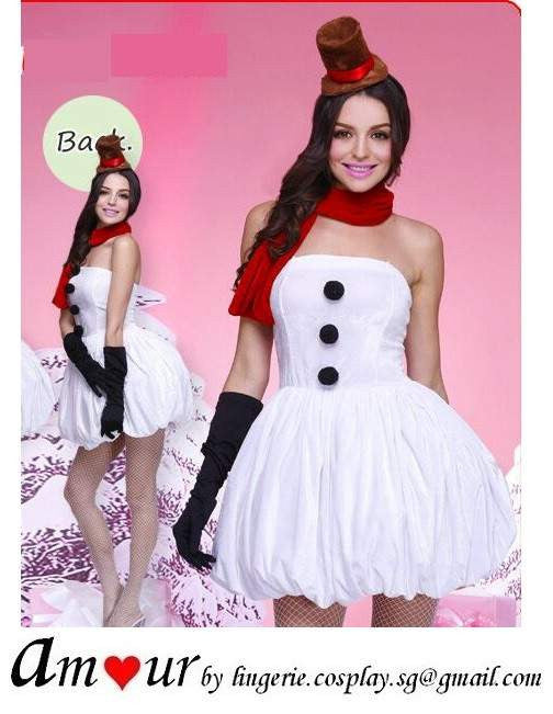 [christmas costume tutu dress] - AMOUR Lingerie