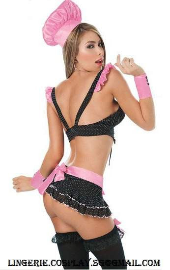 [sexy waitress maid babydoll lingerie] - AMOUR Lingerie