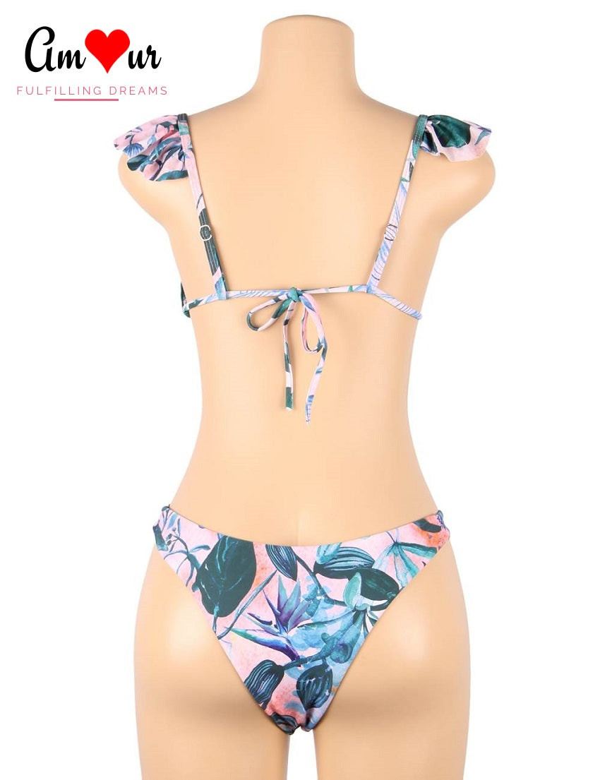tie back bikini swimwear