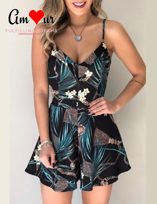 Gleeful Romantic Summer Vibe Playsuit