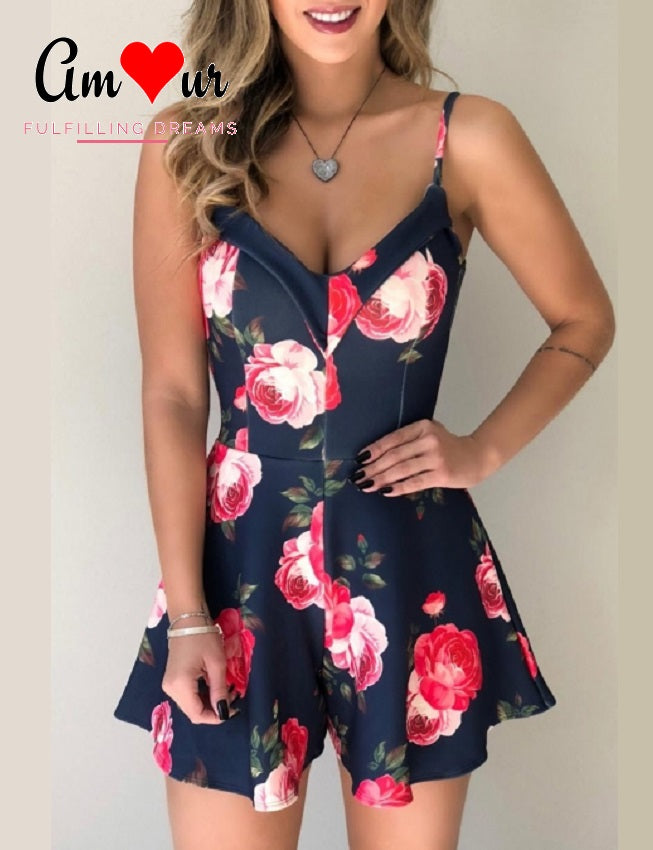 Gleeful Romantic Summer Vibe Playsuit