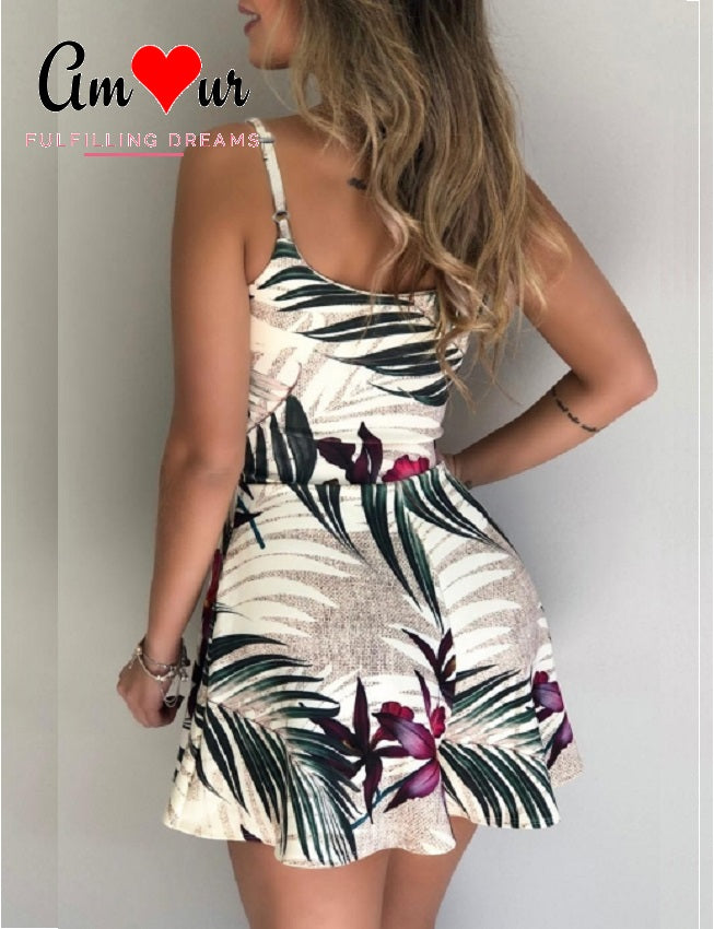 Gleeful Romantic Summer Vibe Playsuit