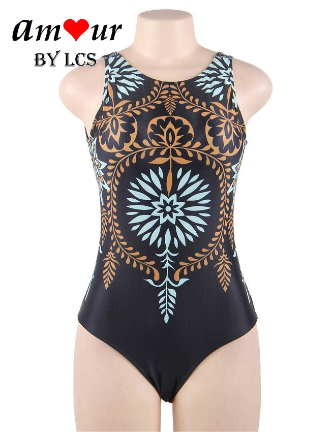 Mesmeric Beach and Pool Designer Print Swimming Costume
