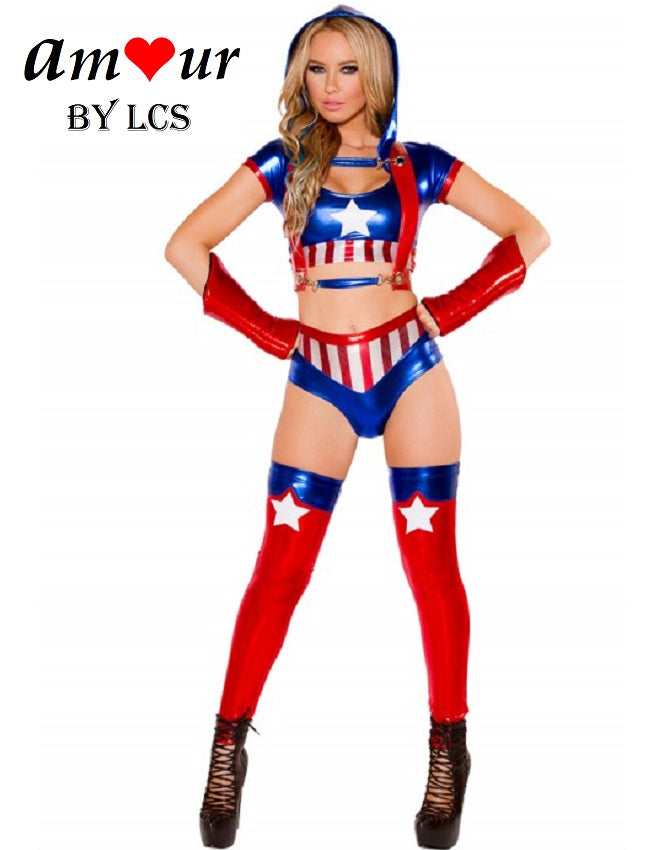 [american female hero costume] - AMOUR Lingerie