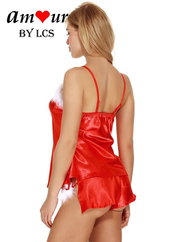 [side split shorts with pom pom] - AMOUR Lingerie