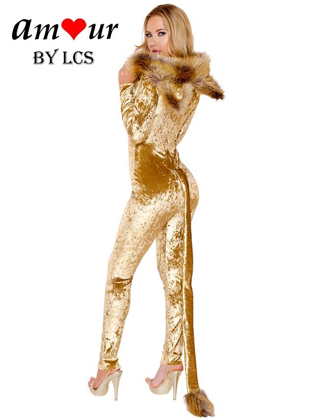 [party lion catsuit costume] - AMOUR Lingerie
