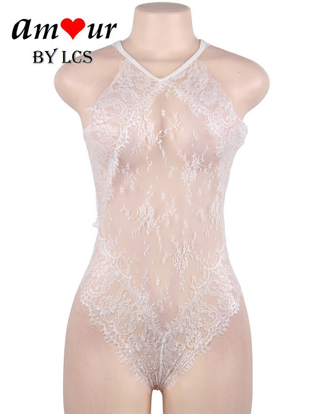 Captivating Chantilly Lace Teddy