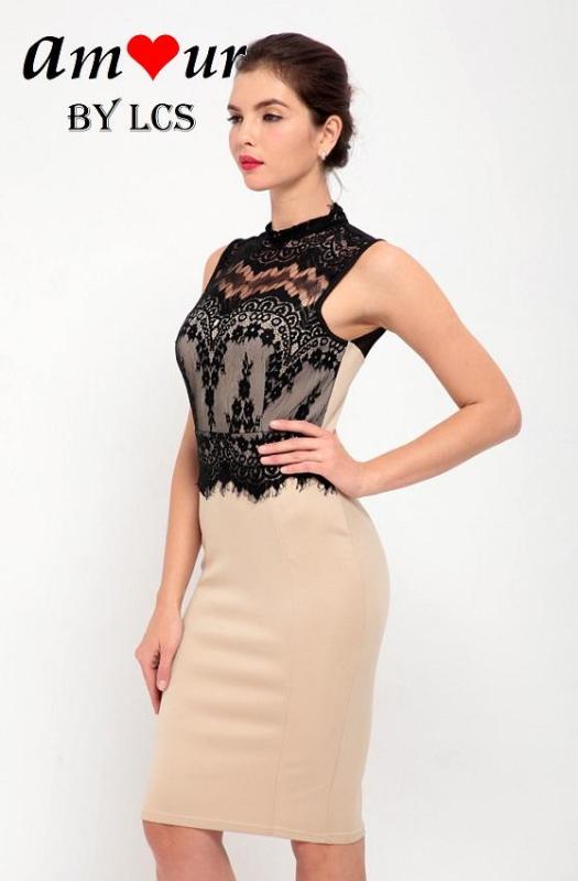 clubbing lace pencil dress